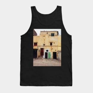 Old Yellow House Facade Tank Top